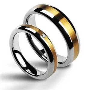 NUBIS® NWF1011 Dámský snubní prsten se zirkonem - velikost 56 - NWF1011-4Zr-56