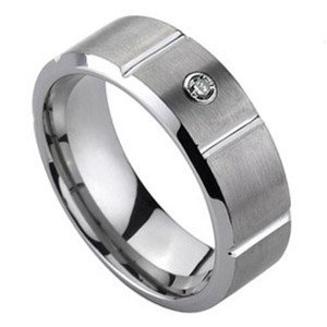 NUBIS® NWF1012 Dámský snubní prsten se zirkonem - velikost 56 - NWF1012-Zr-56