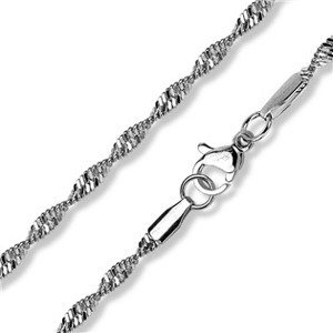 Šperky4U Ocelový řetízek, tl. 2,4 mm, délka 50 cm - OPE1150-024-50