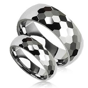 NUBIS® NWF1006 Dámský snubní prsten, šíře 6 mm - velikost 51 - NWF1006-6-51