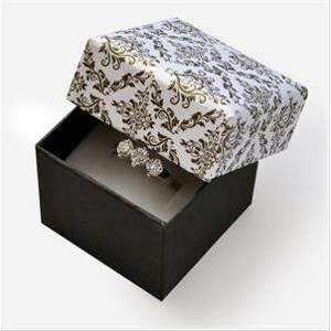 Šperky4U Dárková krabička na prsten - ornamenty - KR0125