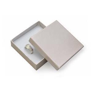 Šperky4U Dárková krabička na soupravu šperků - stříbřitě šedá - KR0190-ST