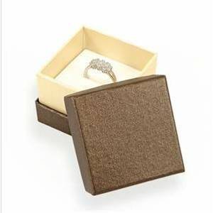 Šperky4U Dárková krabička na prsten - KR0092-BR