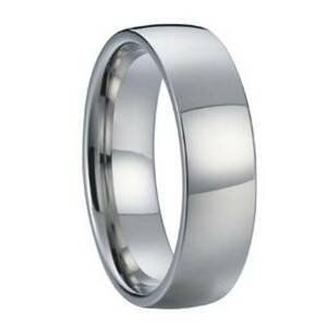 Šperky4U Pánský ocelový prsten, šíře 6 mm, vel. 62 - velikost 62 - OPR0080-P-62
