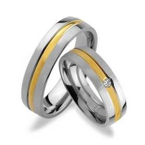 Šperky4U Pánský snubní ocelový prsten šíře 5 mm, vel. 67 - velikost 67 - OPR1428P-67