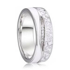 7AE AN1039 Dámský snubní prsten, stříbro AG 925/1000 - velikost 53 - AN1039-D-53
