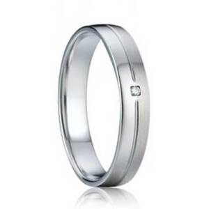 7AE AN1030 Dámský snubní prsten zirkon, stříbro AG 925/1000 - velikost 51 - AN1030-D-51