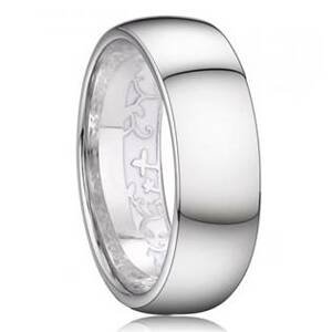 7AE AN1037 Pánský snubní prsten stříbro AG 925/1000 - velikost 58 - AN1037-P-58