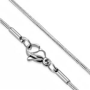 Šperky4U Ocelový řetízek had, tl. 1,2 mm, délka 45 cm - OPE1253-012-45