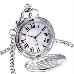 Šperky4U Kapesní hodinky otevírací - cibule - KH0027