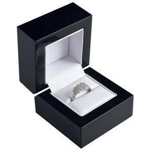 Šperky4U Dřevěná dárková krabička na zásnubní prsten - KR0138-K