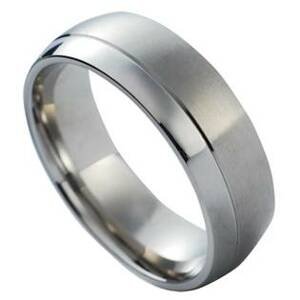 NUBIS® NSS1005 Pánský snubní prsten - velikost 62 - NSS1005-62