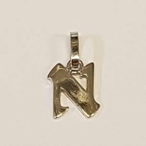 Šperky4U Stříbrný přívěšek písmeno - iniciála N - ZB9107-N