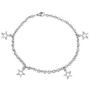Šperky4U Ocelový náramek s přívěšky - OPA1503