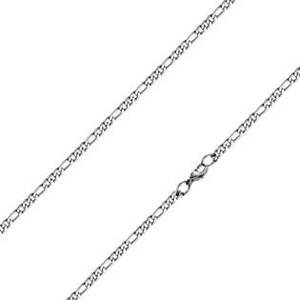 Šperky4U Ocelový řetízek figaro, tl. 5 mm - OPE1010-050-45