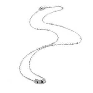 Šperky4U Ocelový řetízek s kostkami - OPD0139