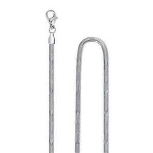 Šperky4U Ocelový řetízek had plochý, š. 2,2 mm, délka 45 cm - OPE1096-022-45
